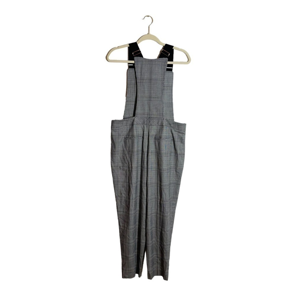 Kit and ace black and white plaid jumpsuit overalls - Picture 6 of 6